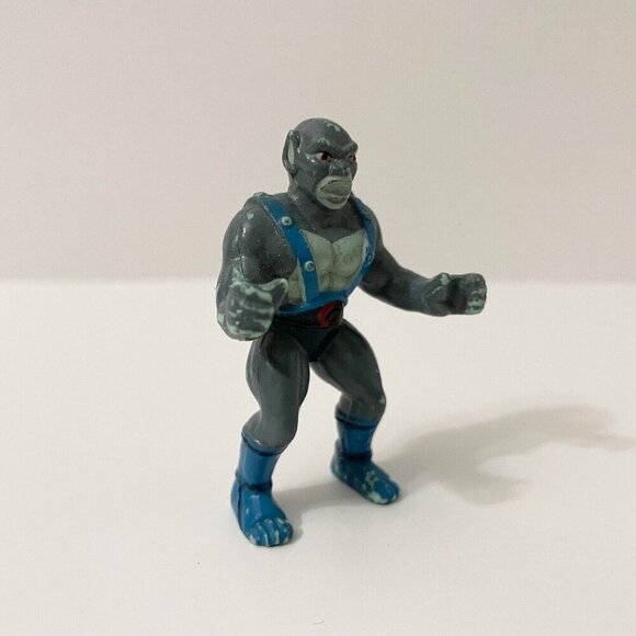 Vintage 1986 Thundercats Panthro 2.5 Inch Mini Figure Action Figure Telepix Flaw - Picture 2 of 16